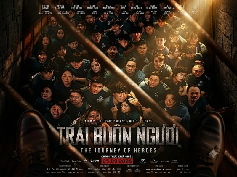 Trại Buôn Người là một trong những bộ phim nổi bật tại phòng vé Việt Nam tháng 10/2026