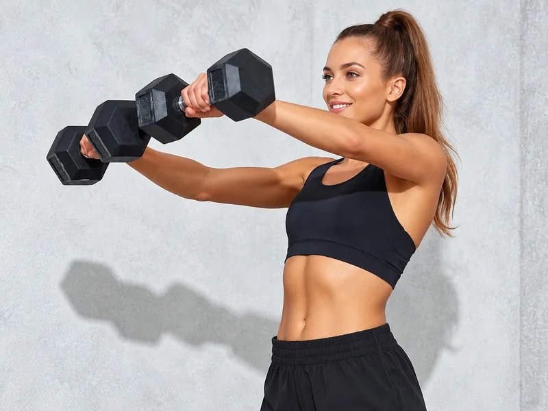 Lịch tập vai với tạ đơn 1–2 buổi mỗi tuần cho người mới