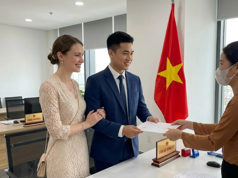 Kết hôn với người nước ngoài cần chuẩn bị giấy tờ hợp lệ