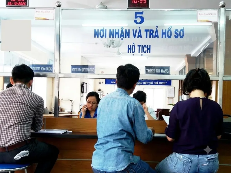 Các bước xin giấy khai sinh bản sao trực tiếp tại cơ quan tiếp nhận